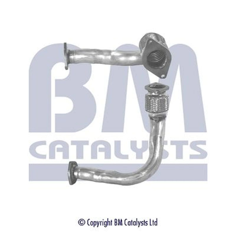 BM Catalysts Exhaust Pipe OD fits Fiat Fiorino Pick Up 1988-1999 1.7