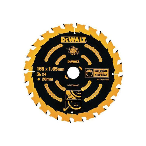 Dewalt Power Tools Extreme Framing Circular Saw Blade 165 x 20mm x 40T DeWALT Power Tools - Dynamic Drive