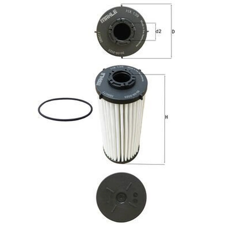 Mahle Automatic Transmission Hydraulic Filter HX 139D