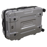 Dellonda 3pc Lightweight ABS Luggage Set  - 20", 24", 28" - Silver Dellonda  - Dynamic Drive