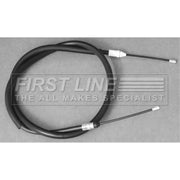 First Line Handbrake Cable Right Rear fits Renault Clio 2000-2009 2.0