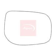 Apec Exterior Wing Mirror Glass Right fits Toyota Auris 2006-2012