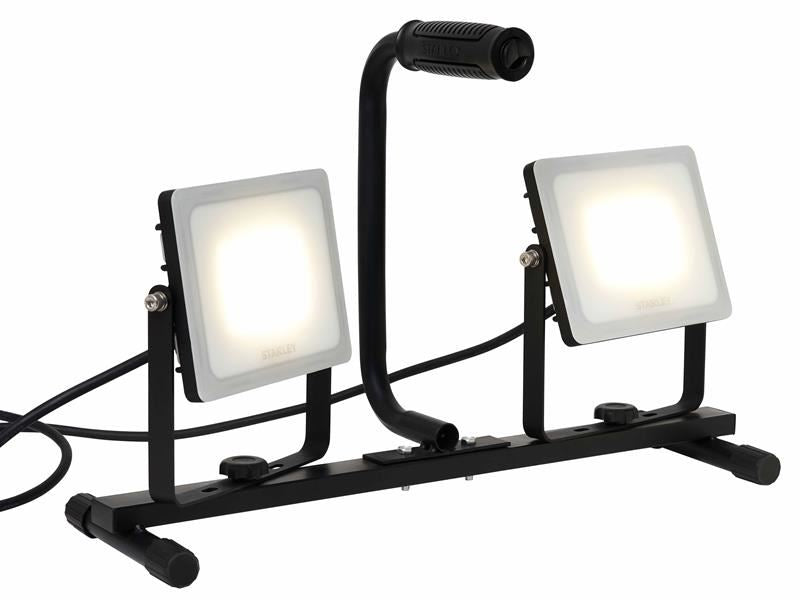 Stanley® Lighting Twin Worklight 5400 Lumens STANLEY® Lighting - Dynamic Drive