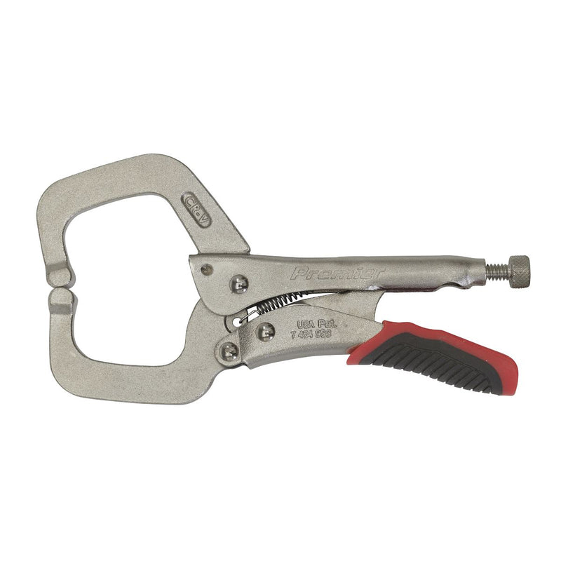 Sealey Locking C-Clamp 170mm 0-50mm Capacity AK6873 Sealey - Dynamic Drive
