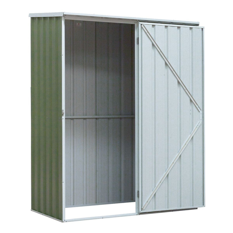 Dellonda Galvanized Steel Garden/Outdoor/Storage Shed - Green Dellonda  - Dynamic Drive