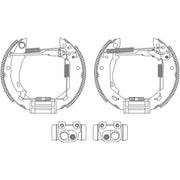 Mintex Brake Shoe Set Axle Kit fits Citroën Zx 1991-1997 1.4 1.6 1.8 1.9