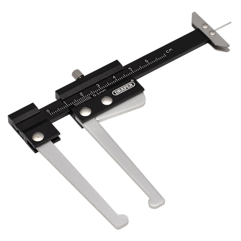 Draper Brake Disc Caliper with Tread Depth Gauge, 0-60mm - BDTG - image 1