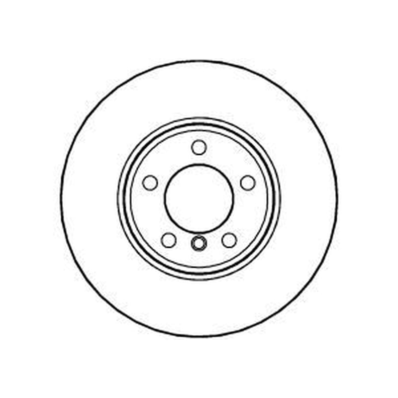 Abtex Front Brake Vented Discs & Pads fits BMW 5 2003-2010