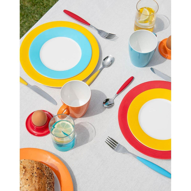 Gimex Colour Line Cutlery Rainbow 16 Pieces Gimex - Dynamic Drive