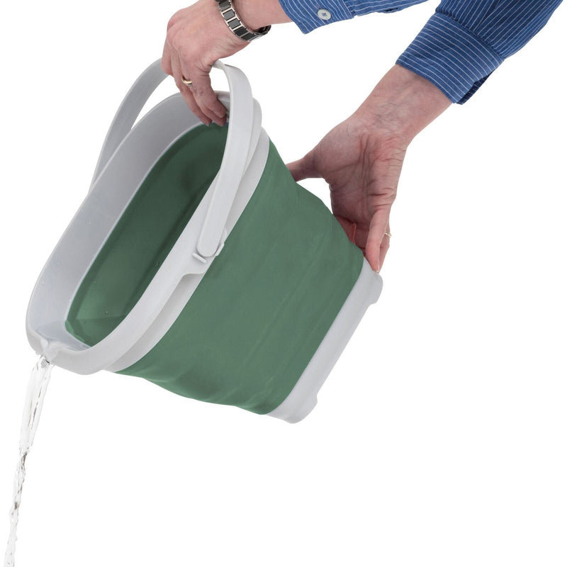 Outwell Collaps Collapsible Bucket Square w/lid 9l Outwell  - Dynamic Drive