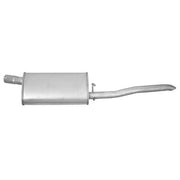 Hella End Silencer Rear fits Opel Corsa A 1982-1990 1.2