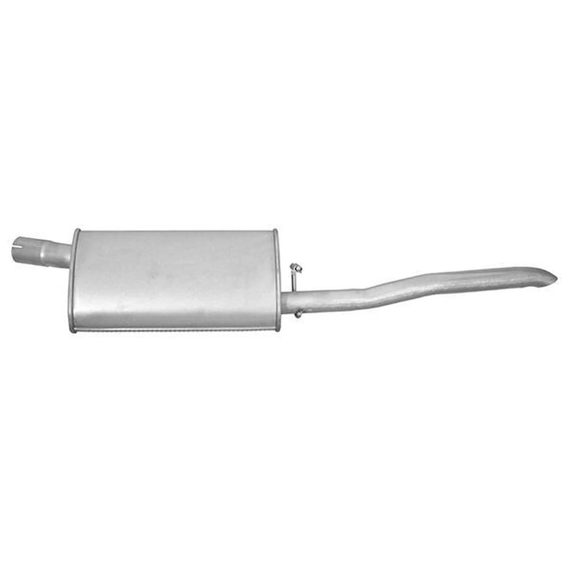 Hella End Silencer Rear fits Opel Corsa A 1982-1990 1.2