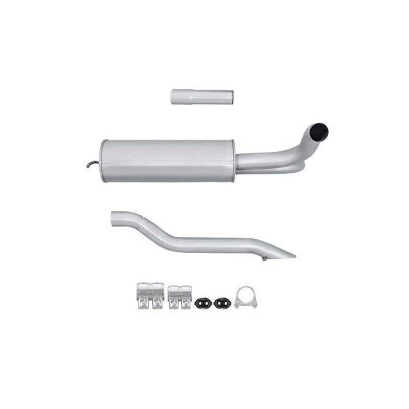 Hella End Silencer Rear fits Nissan Primastar 2003 on 2.5
