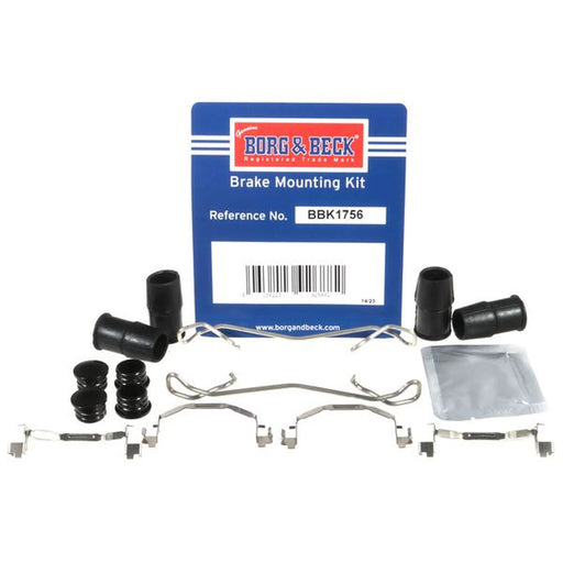 Borg & Beck Brake Pad Accessory Fitting Kit Front BBK1756
