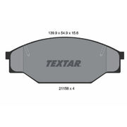 Textar Front Brake Pad Set 2115801