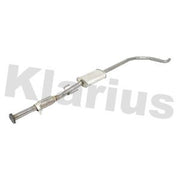 Klarius Box With Centre Pipe Centre fits Alfa Romeo Mito 2008-2013 1.4