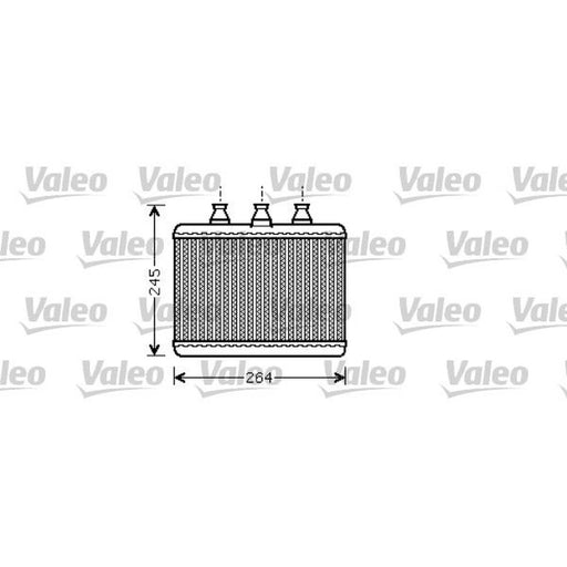Valeo Heater Matrix Core Heat Exchanger 812365