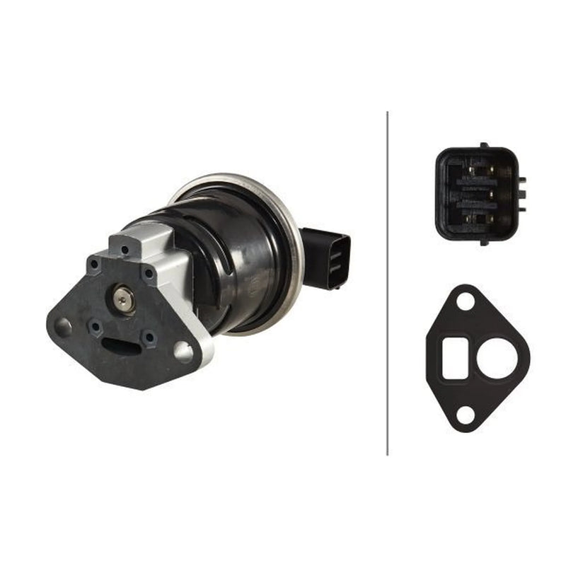 Hella Exhaust Gas Recirculation Valve fits Honda Civic VII 2000-2005 1.4 1.6 1.7