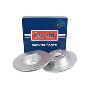 Borg & Beck Front & Rear Brake Discs & Pads fits Lancia Lybra Sw 2001-2005 1.9