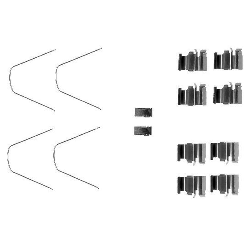 Mintex Brake Pad Accessory Fitting Kit Front fits Mazda MX-5 1998-2005 1.6 1.8