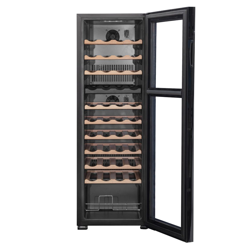 Baridi 44 Bottle Dual Zone Wine Fridge & Cooler DH92 Baridi - Dynamic Drive