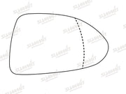 Summit Stick-On Standard Mirror Glass fits Vauxhall Corsa 07 on RHS Summit - Bars 4 Cars