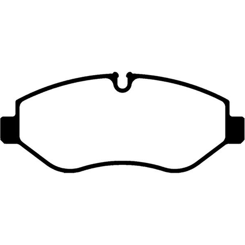 Abtex Front Brake Pad Set fits Iveco Daily IV 2006-2011