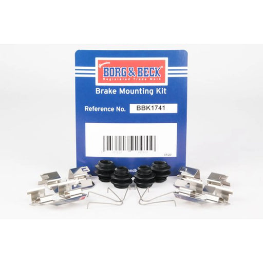 Borg & Beck Brake Pad Accessory Fitting Kit Rear BBK1741