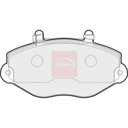 Apec Front Brake Pad Set fits Ford Transit 1991-2000 2.0 2.5