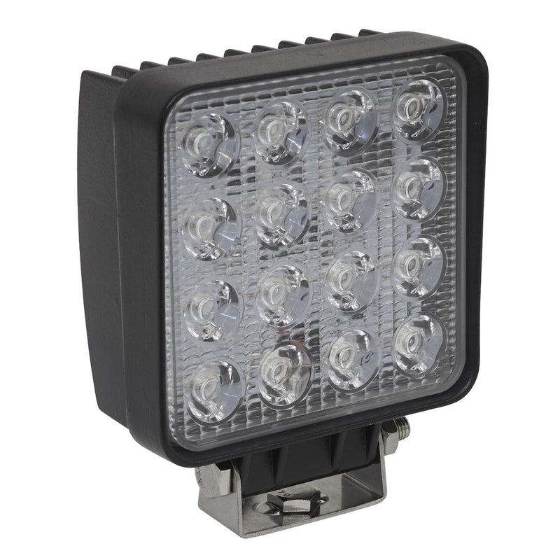 Sealey Square Worklight with Mounting Bracket 48W LED LED5S Sealey  - Dynamic Drive