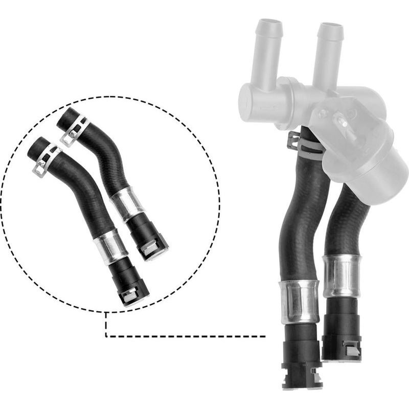 Gates Molded Heater Hose fits Ford Transit 2000-2006 2.0 2.3 2.4