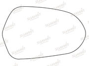 Summit Stick-On Aspheric Mirror Glass fits Audi A6 12 on RHS Summit - Bars 4 Cars