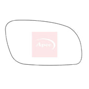 Apec Exterior Wing Mirror Glass Right fits VW Touran 2003-2010 1.4 1.6 1.9 2.0