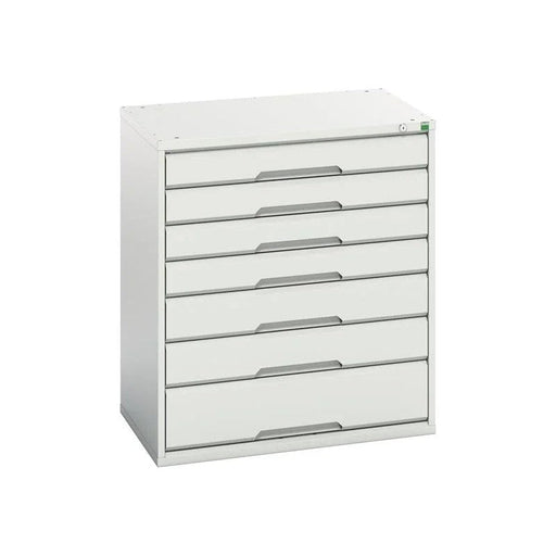 Bott Verso 7 Drawer Cabinet 800 x 900mm Light Grey - 16925129.16