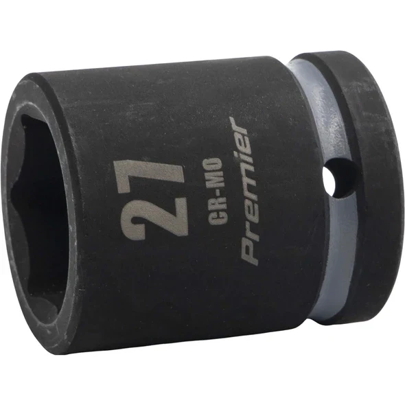 Sealey 3/4"Dr Impact Socket 27mm (Grey Coded Ring)