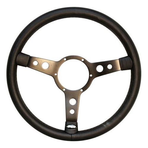 15" Mountney Leather Steering Wheel + boss kit for Ford Fiesta MK2 1983 - 1989 Mountney  - Dynamic Drive