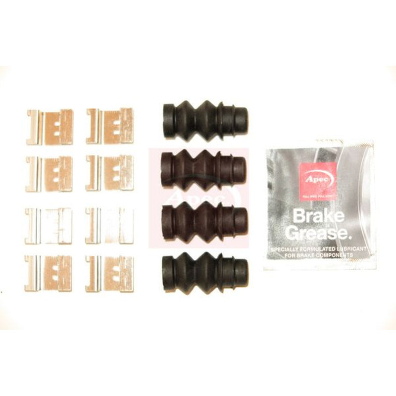 Apec Brake Pad Accessory Fitting Kit Rear fits Citroën Berlingo 2018-2019