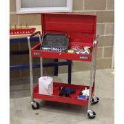 Sealey Trolley 2-Level Heavy-Duty with Lockable Top CX104 Sealey - Dynamic Drive