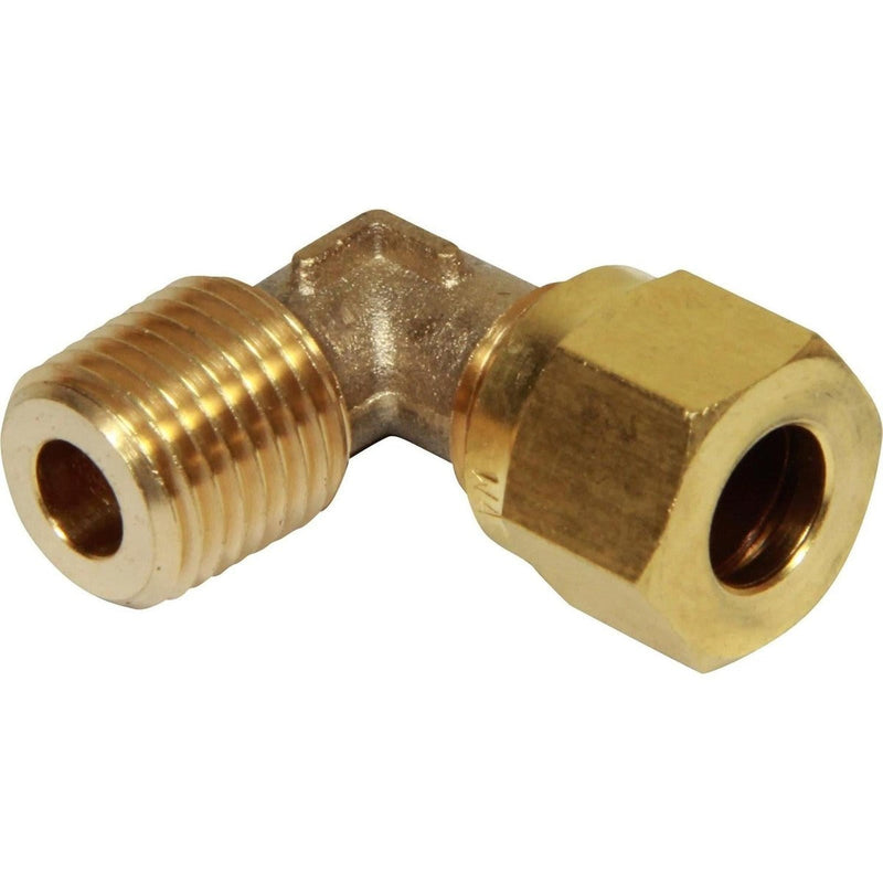 AG Male Stud Elbow Coupling 8mm x 1/4" BSP Taper AG - UK Camping And Leisure