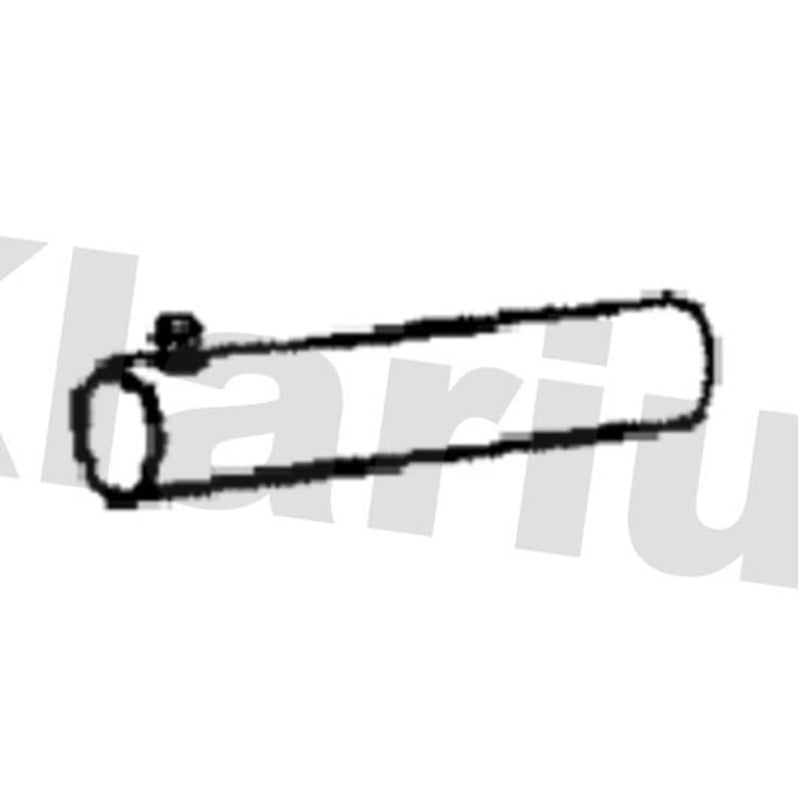 Klarius Exhaust Pipe OD fits Volvo C70 I 1999-2002 2.4