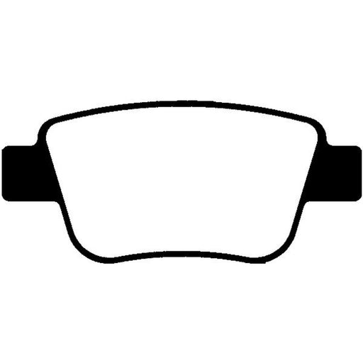 Abtex Rear Brake Pad Set fits Toyota Alphard / Vellfire 2008-2014 3.5