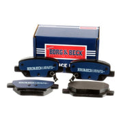 Borg & Beck Front & Rear Brake Discs & Pads fits Fiat Tipo 2015-2020 1.4 1.6