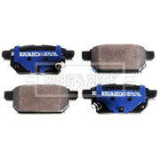 Borg & Beck Rear Brake Discs & Pads fits Suzuki Swift III 2010-2017 1.2 1.3