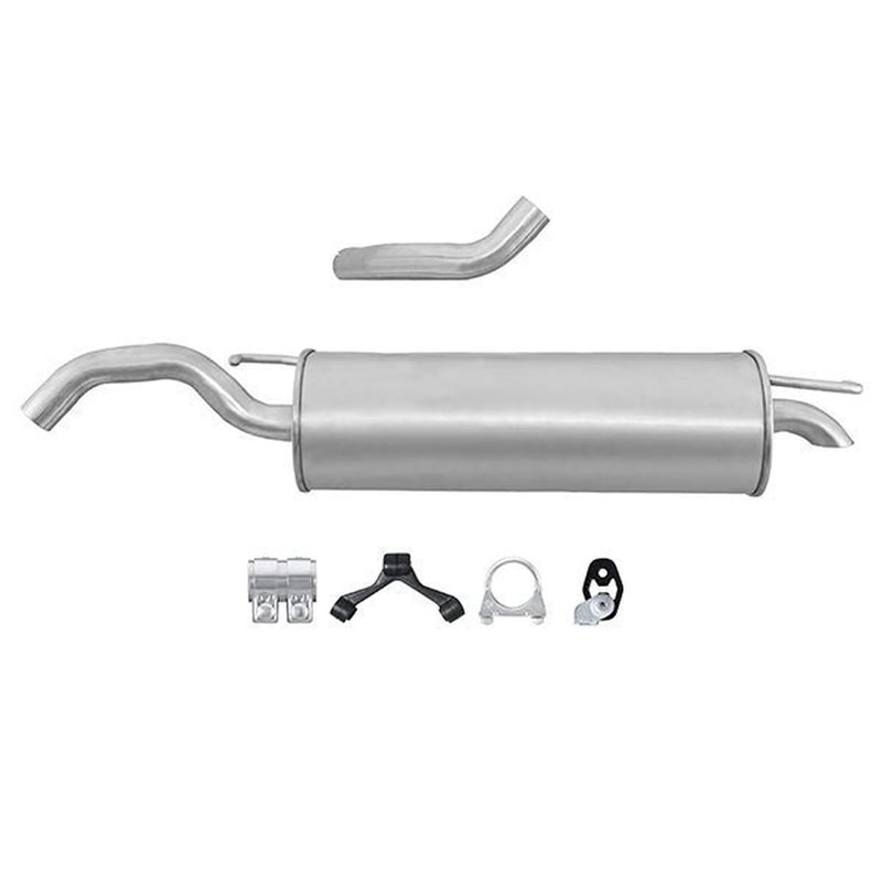 Hella End Silencer Rear fits Seat Leon 1999-2006 1.4
