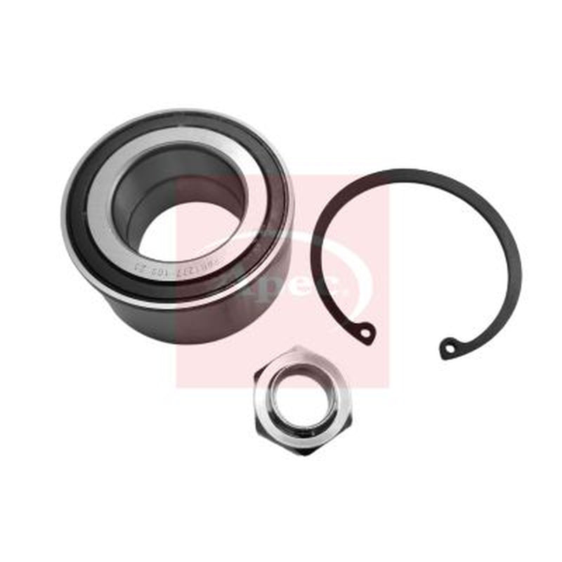 Apec Wheel Bearing Kit fits Opel Agila A 2000-2007 1.0 1.2