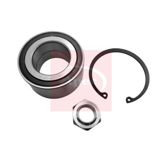 Apec Wheel Bearing Kit fits Opel Agila A 2000-2007 1.0 1.2