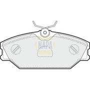 NAPA Front Brake Vented Discs & Pads fits Renault Safrane 1996-2000 2.0 2.2