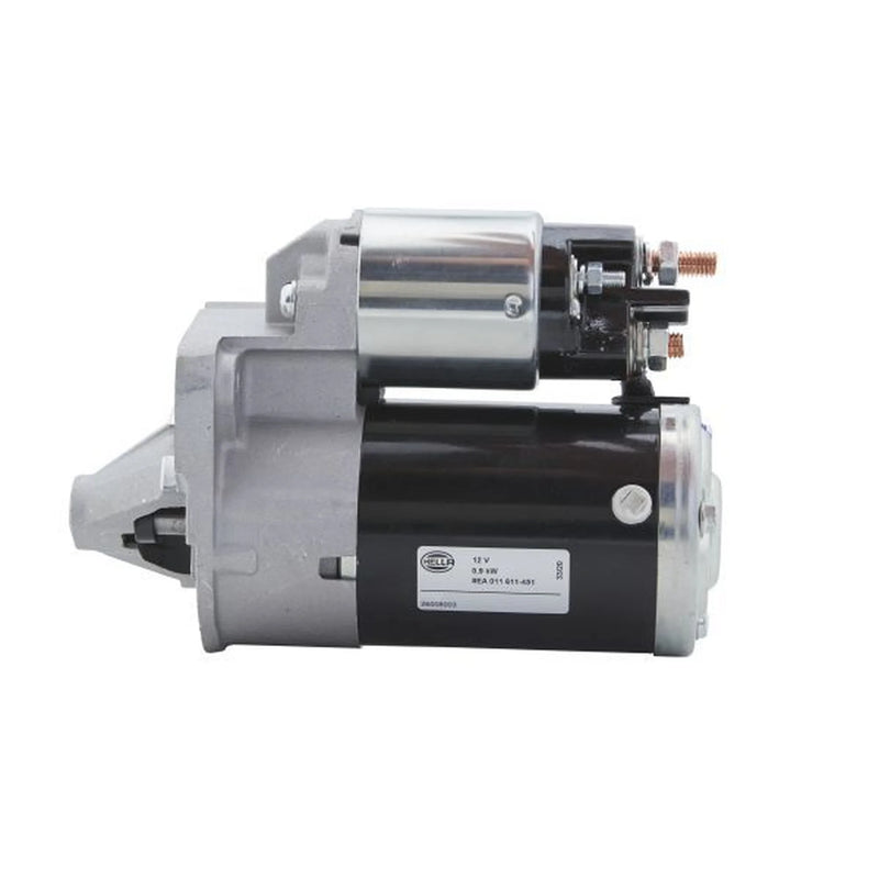 Hella Starter Motor 12V 0.9kW 8 Teeth fits Dacia Duster 2010-2018 1.6