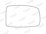 Summit Stick-On Standard Mirror Glass fits Fiat Panda 03 on RHS Summit - Bars 4 Cars