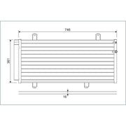 Valeo Air Conditioning Condenser 822584
